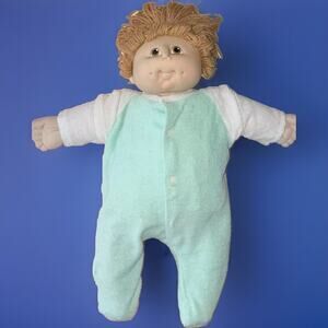 Vintage Cabbage Patch Baby Doll 1984 Girl Brown Hair Eyes M. N. Thomas